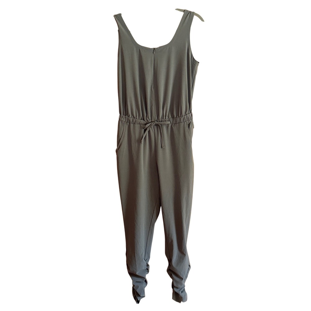 Prana Grey Railay Jumpsuit XS, athleisure, travel, outdoors, functional, casual - Picture 2 of 8